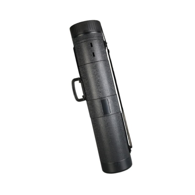 Baohd Tube d'Affiche Tube de Rangement Multifonctionnel pour Documents Étui Rond pour Carte Noir 18.5cm L 84to145 cm