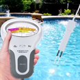 thumbnail image 4 of Analizador de calidad del agua de la piscina Probador digital de cloro y Ph-Cl2 Analizador de calidad del agua del spa con sonda para piscina de tamaño doméstico (1P) JAMW Sencillez, 4 of 5