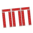 thumbnail image 4 of 3 juegos de papel de coplas en , decoraciones Chun Lian, papel de caligrafía Xuan rojo, decoración del año del Caballo para puerta de entrada Estilo B, 4 of 8
