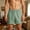 #29-Green, variant on Men's Plaid Boxer Shorts Elastic Waist Breathable Casual Loungewear Shorts for Men Navy XXXL Big & Tall Gifts for Father