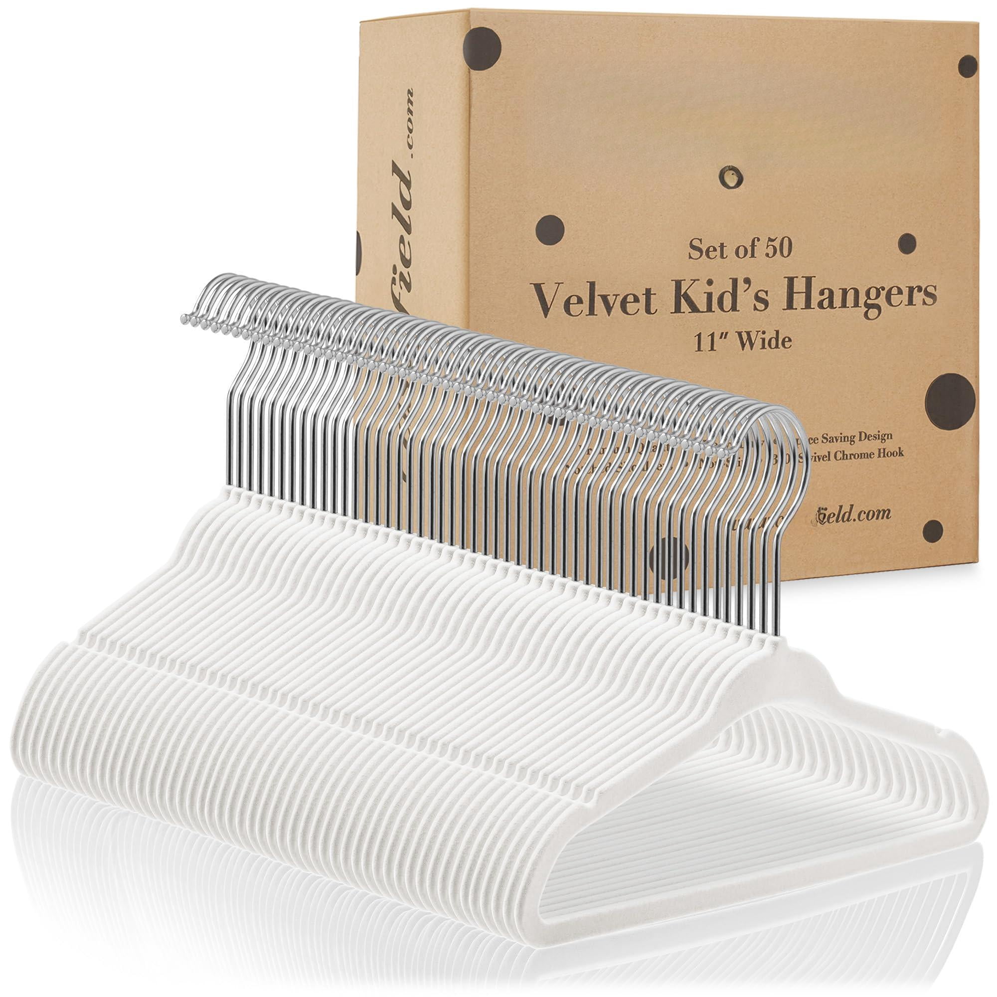 50 Hangers - 11" Size For & Clothes