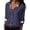 A-Navy, variant on Tiweut Button Down Shirts for Women Spring Summer Dot Printed Long Sleeve V Neck Loose Relaxed Fit Tops