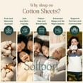 thumbnail image 6 of 4 Piece Split Head California King Sheets Sets for Sleep Number Adjustable Beds - 800 TC 100% Cotton Split Top Cal-King Sheets 36" Flex Head, Fits 15" Deep Mattress - Sage Solid, 6 of 8