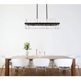 thumbnail image 4 of Serephina 42 inch crystal rectangle chandelier light in chrome, 4 of 4