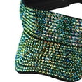 thumbnail image 5 of Bling Rhinestones Sun Visor Hat Sun Protection Hat for Women Men, 5 of 9