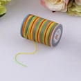 thumbnail image 2 of veasfak Rainbow Waxed Polyester Thread Flat Hand Sewing Stitching Cord 90m, 2 of 7
