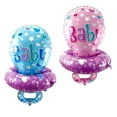 thumbnail image 1 of 2 piezas de de papel de chupete de forma grande para decoración de de de bebé para y niño SOLEDAD Globos grandes de papel de aluminio, 1 of 5