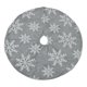 thumbnail image 1 of Falda de árbol de Navidad de doble capa Jacquard Cachemira copos de nieve decoración navideña ornamento, 1 of 5