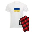 thumbnail image 1 of CafePress - I Stand With Ukraine Pajamas - Men's Light Pajamas, 1 of 1