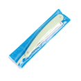 thumbnail image 1 of Maquinilla de afeitar de peluquero Sailing plegable blanca con cortapelos de borde recto, 1 of 9