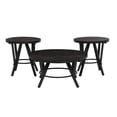 thumbnail image 2 of Powell Gerald 3-Piece Round Metal Occasional Table Set, Gray, 2 of 16