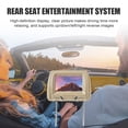 thumbnail image 4 of Joernso 7 Car Headrest DVD 2 Screens Remote Control Display MP5 Control 16 9 LCD Video for Car Rear Seat Entertainment System, 4 of 8