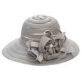 thumbnail image 2 of Hats for Women - Church Dress Hat Wide Brim Foldable Floral Hat Bridal Shower Hat Sun Cap, 2 of 8