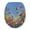 Butterfly Oil Painting, variant on ZUXONGSY Fall Maple Leaf Toilet Lid Dust Cover Washroom Toilet Bowl Dust Cover with Elastic Band Elongated Toilet Cover Protector Universal Fit Size 17.3 x 13 Inches Thanksgiving Decor
