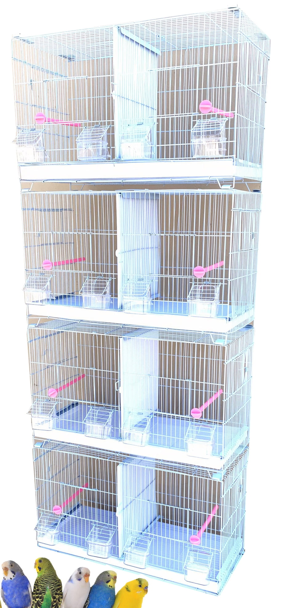 4x Canary Nest for Cages with Hanging Hook Pet Bird Rest Nest Breeding Cage 