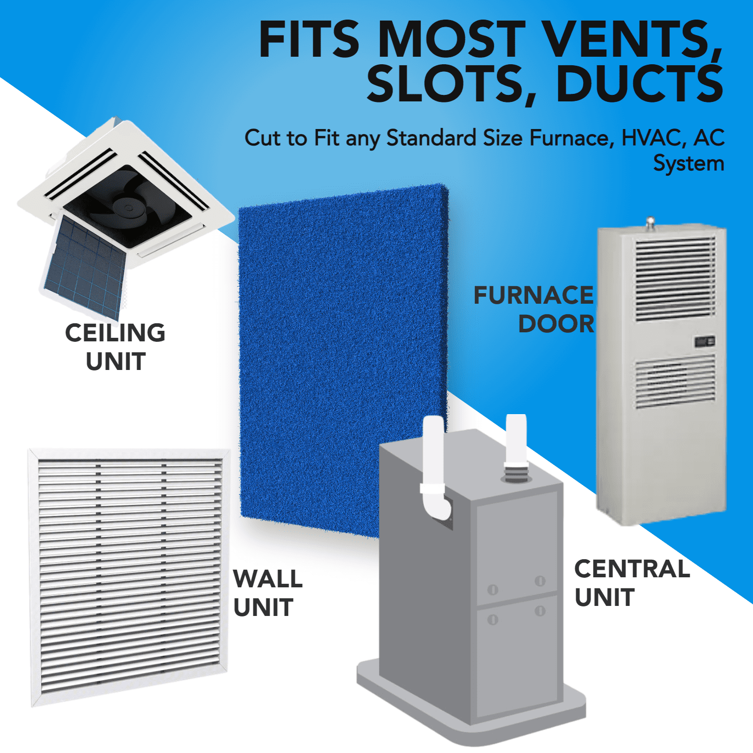 Biodefensor HVAC Washable Reusable Furnace Filter, MERV 6, 20x30x1