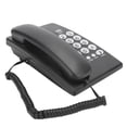 thumbnail image 3 of Desk Telephone Landline Telephone Fixed Telephone Business Telephone KXT504 Portable Family Business Office Fixed Landline Mute Function Telephone ABS Black, 3 of 7