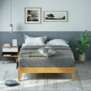 Zinus Moiz 14 Deluxe Wood Platform Bed Frame, Queen