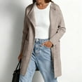 thumbnail image 3 of Women's Cardigan Knitted Long Coat Elegant Casual, 3 of 12