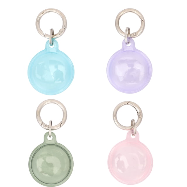 MasteelfCA 4 Pcs Étui de Protection pour Localisateur d'Animaux Compatible avec Airtags