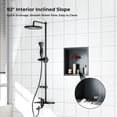 thumbnail image 3 of 304 Stainless Steel Shower Niche | Bathroom Wall Niche Insert & Recessed Shelf Organizer, 3 of 5