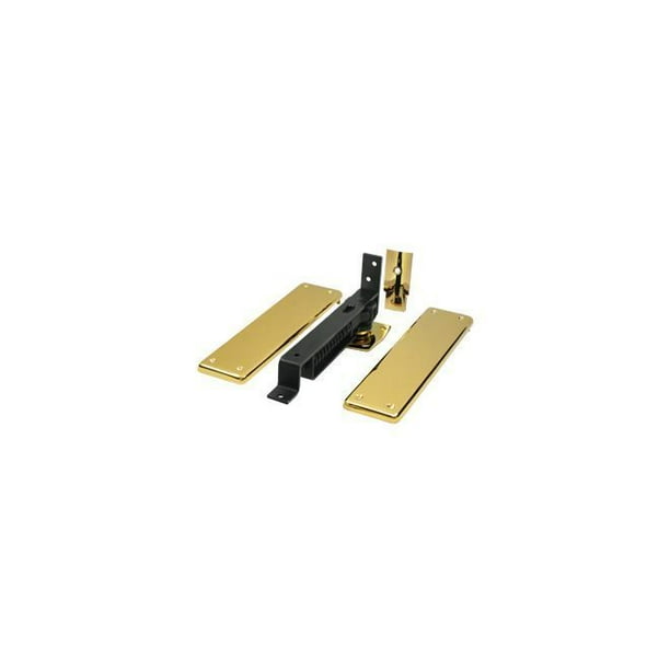 Deltana DASH95CR003 Spring Hinge; Double Action with Solid Brass Cover