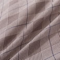thumbnail image 2 of Quilt Cover Lattice Design Three Piece Microfiber, Cool & Breathable Sheet Set Pillowcase Queen，Brown, 2 of 5
