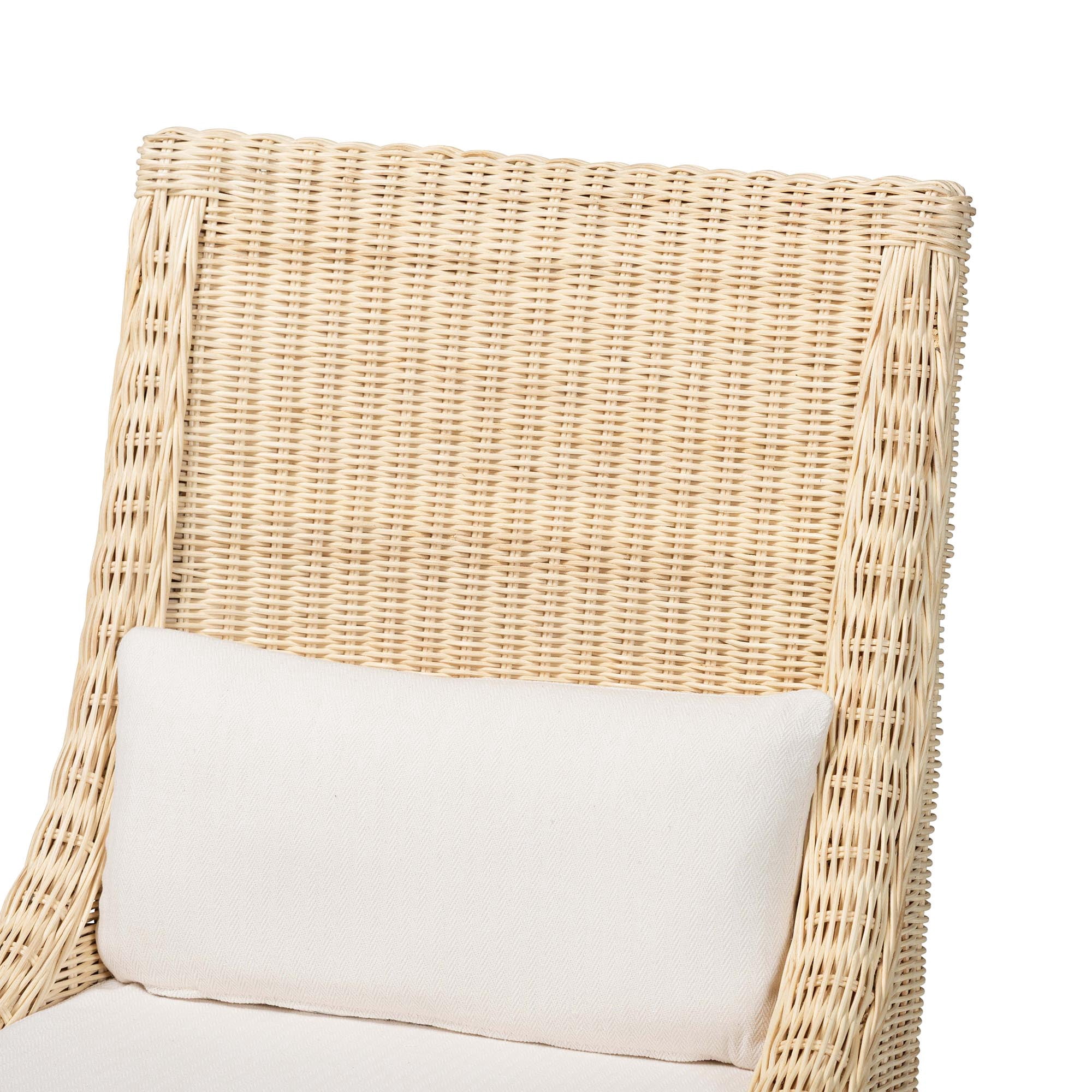 bali & pari Haybourne Boho Dining Chair, 2-Piece, Natural Rattan