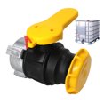 thumbnail image 3 of de Agua Universal IBC, Adaptador Universal, Grifo de Repuesto, Válvu de Contenedor IBC, Válvu de de Plástico, Accesorios, Contenedor D Amarillo CUTICAT Adaptador IBC, 3 of 8