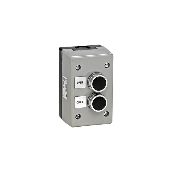 MMTC 2BXT NEMA 4 Exterior Two Button Control (non-metallic) Surface Mount Control Station Double Pole Contacts