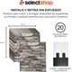 thumbnail image 2 of Papel Tapiz Tipo Piedra Con Adhesivo De 35X38CM Revestimiento Decorativo Para Cubierta De Mueble Encimera Cocina Estante Puertas Paredes Decoracion Hogar (Gris), 2 of 7