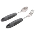 thumbnail image 1 of Adaptive Utensils Stainless Steel Grey 1 Set For Elderly Home Use, 1 of 8