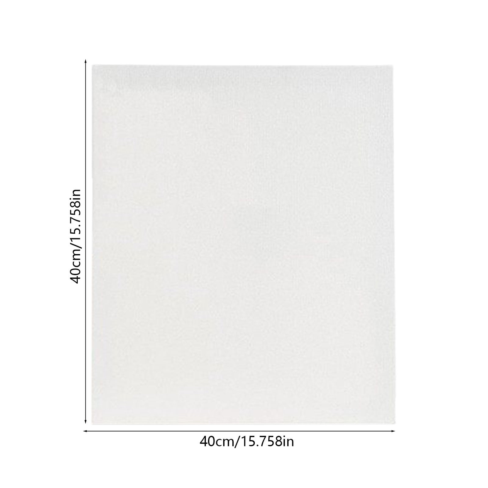 Stretched Canvas For Painting – 2 Pack,Cotton,Primed Acid-Free Cotton Blank Canvas, Blank Art Canvas For Acrylic, Oil, Watercolor & Mixed Media 7.87x 7.87 In 15.758x 15.758 In