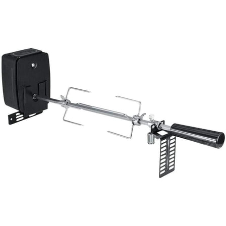 Stainless Steel Grill Rotisserie Kit Grilled chicken rack Universal with Electric Motor Outdoor BBQ Grilling Accessory for Gas Grill