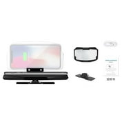 Car HUD Head Up Display Projector | Wireless Fast Charging | Universal for Android & iOS | Mirror Navigation | ABS Durable Material | Fixed Base | 7.48x4.01x0.82 in