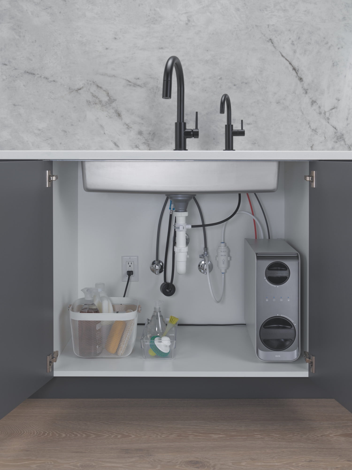 Delta Dwq1001012 Clarifi Tankless Under Sink 6-Stage Reverse Osmosis Filter System