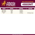 thumbnail image 2 of Metrix Premium Chassis Parts - Rear Upper Rearward Control Arm Fits 2007-2012 Dodge Caliber, 2007-2016 Jeep Compass, 2007-2017 Jeep Patriot, 2017 Jeep Compass, Replacement RK641281, Made in Europe, 2 of 6