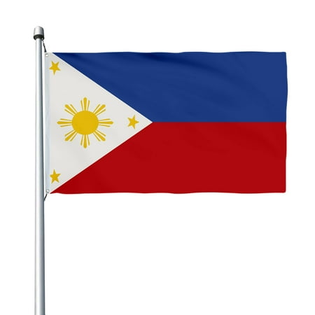 Aihccy Philippines Flag with Brass Grommets Size - 3x5Ft