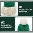 thumbnail image 4 of 20 piezas Mini sombreros tejidos, sombreros pequeños, Mini sombreros de Navidad, sombreros para muñecas, sombreros en miniatura, sombreros de punto DIY, 4 of 6