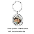 thumbnail image 5 of Personalized Keychain with Picture,Personalized Photo Keychain,Metal Pendant Keyrin,Double Sided Colorful Photo Key chains Memorial Gifts for Family Lover,Girlfriend Pet Memorial Gift, 5 of 7