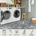 thumbnail image 4 of RUG ROBOT 5'x7' Area Rug for Living Room, Vintage Woodland Washable Rug for Bedroom, Cottagecore Accent rug for Nursery Playroom Reading Nook Non Slip Low Pile Stain Resistant, Gray, 4 of 8