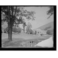 thumbnail image 2 of Historic Framed Print, [The Bath house & viaduct, Hot Springs, Va.], 17-7/8" x 21-7/8", 2 of 9