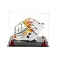thumbnail image 3 of Deluxe Clear Acrylic Lacrosse Helmet Display Case with Red Risers (A002-RR), 3 of 6