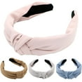 thumbnail image 1 of SPRING PARK Women Wide Hairband Twist Cross Tie Headband Girl Hair Bands Hair Hoop, 1 of 8