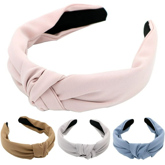 SPRING PARK Women Wide Hairband Twist Cross Tie Headband Girl Hair Bands Hair Hoop