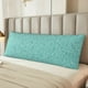 thumbnail image 2 of Balery Teal Turquoise Glitter Funda Protectora para Almohada Corporal de Algodón Hipoalergénico con Cierre(55 x 21 pulgadas), Almohadas No Incluidas, 2 of 7