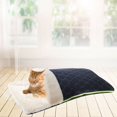 thumbnail image 3 of OUSITAID Cat House Durable Washable Multiple Colors Pet Sleeping Bag for Winter, 3 of 10
