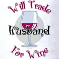 thumbnail image 3 of CafePress - Will Trade Husband For Wine Golf Shirt - Golf Shirt, Pique Knit Golf Polo, 3 of 4