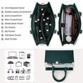 thumbnail image 4 of Bolsa de mano para portátil RAINSMORE Rainsmore para mujer de 15.6 pulgadas a prueba de agua, 4 of 7
