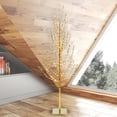 thumbnail image 3 of 5' Gold Tree LED336 WmWht Flat Base, 3 of 3